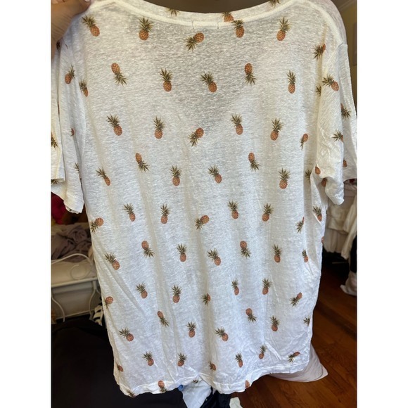 Rails CARA PRINTED TEE WHITE PINAS Size XL Brand New - Picture 12 of 14